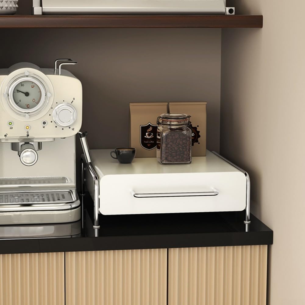 Elegancka półka na kapsułki z kawą – funkcjonalna kuchnia idealna do użytku domowego i biurowego zajmuje mało miejsca design na kapsułki Nespresso i Dolce Gusto