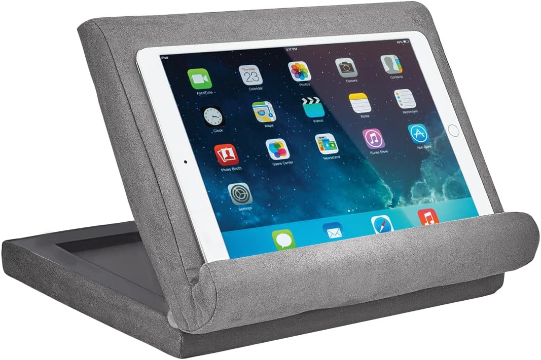JML PillOPad Tablet Stand TriLedge, Lap Mounted, Soft Tablet