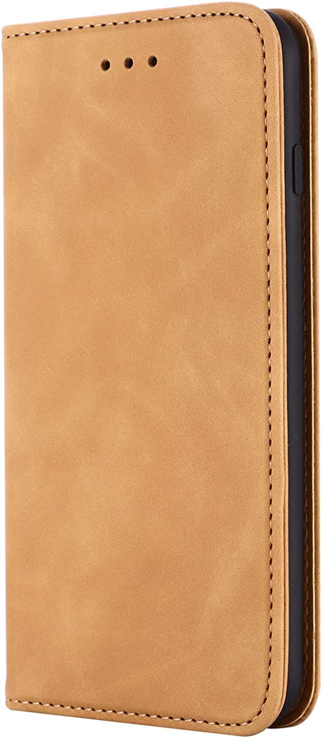 Étui iPhone 11 portefeuille orange pour visionnage mains libres - 8