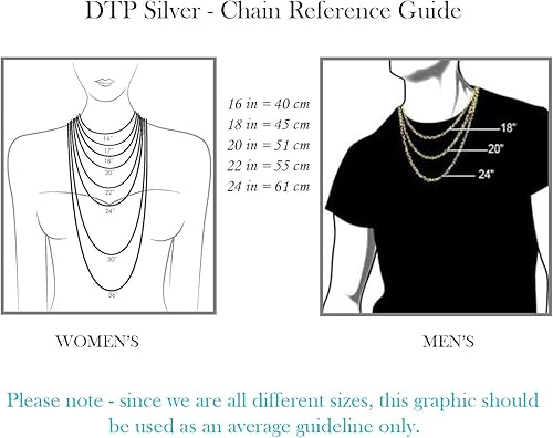 Miniatura 3 de Collar de cadena de plata de ley 925 - Collar de cadena de bolas - Cadena de plata - Cadena de plata para mujer - Cadenas de plata para hombre -