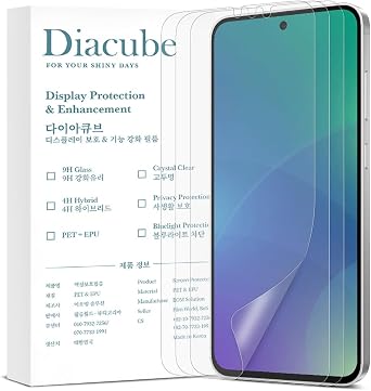 Samsung Galaxy S26 Plus Anti-Glare Matte Anti-Fingerprint Film 3 Pieces Support Fingerprint Lock Unbreakable PET LCD Protective Film Fingerprint Authentication Compatible
