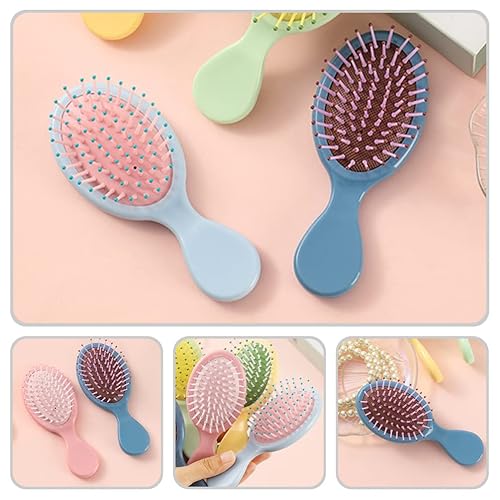 Miniatura 4 de Cepillo desenredante para el cabello, 4 piezas, cepillo de pelo de pala, desenredante, flexible, cepillo de pelo desenredante, peine para mujeres y