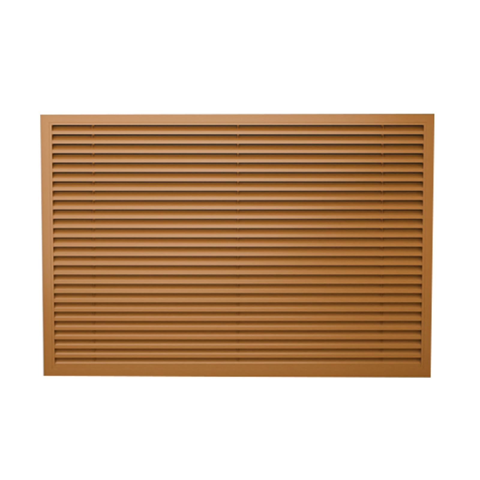 Cubre Radiador Empotradas para el Hogar, Cubre Radiadores de Aleación de Aluminio, Cubreradiador de Vapor, Rejillas de Ventilación con Lamas, Baño, Oficina(White,60x120cm/24x47in)