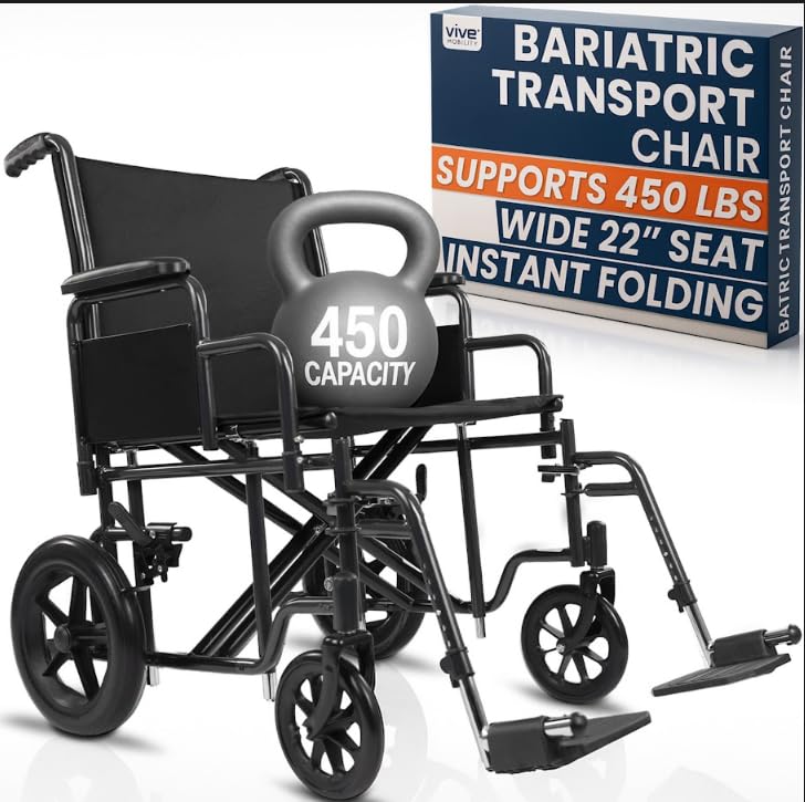 Vive Mobility Bariatric Wheelchair