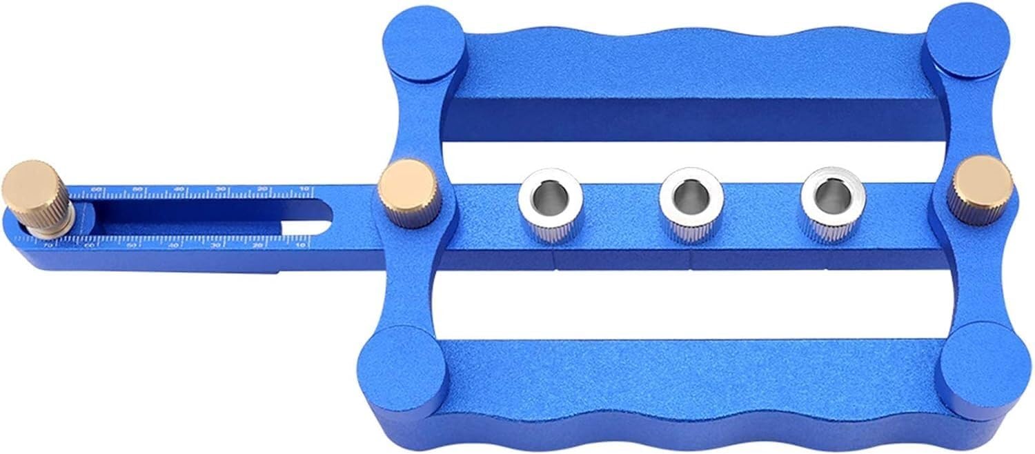 Compatible with Self Centering Jig, 6/8/10mm Self Centering Doweling Jig Wood Drill Holes Kit Woodworking Hand Tools Power Tool Accessory Jigs, Hole Saw, Tools