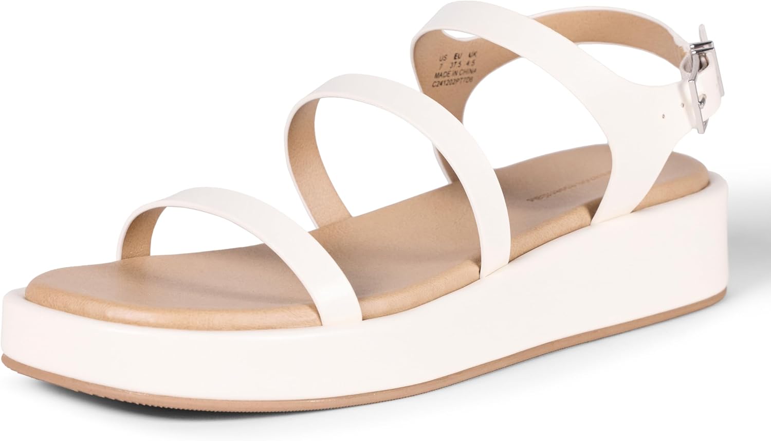 Amazon Essentials Women's Strappy Flatform Sandals