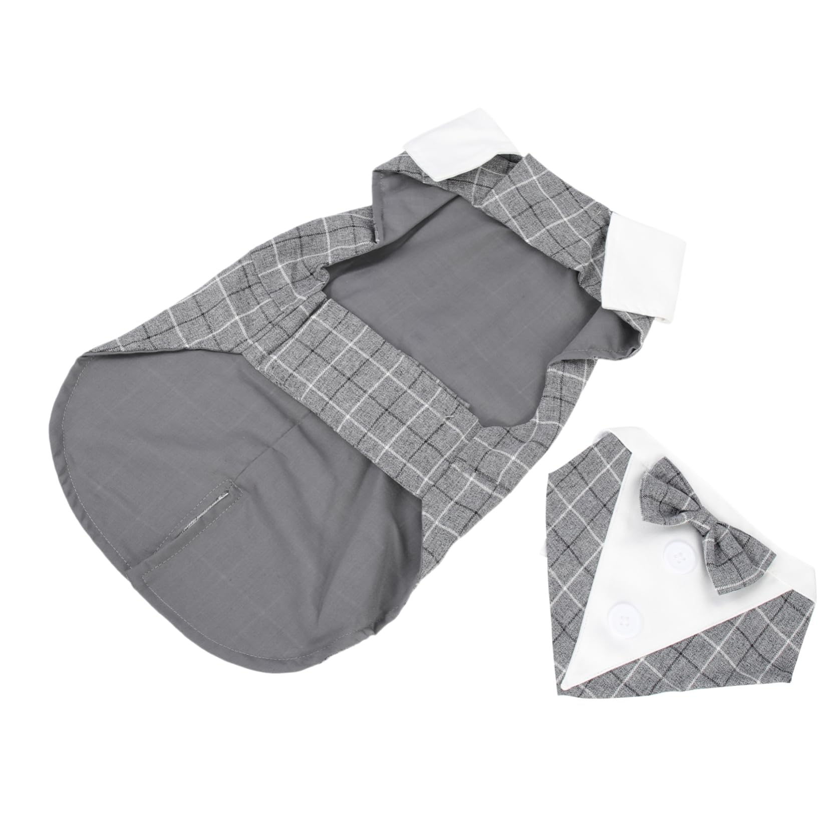 Tenue formelle de style gentleman pour chien pour mariages