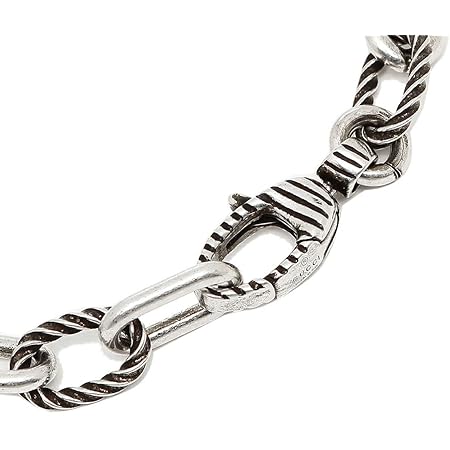 Amazon グッチ ブレスレット アクセサリー Gucci J8400 0811 Interlocking インターロッキングg ストライプ チェーン レディース メンズ シルバー 銀 約16号 並行輸入品 ブレスレット 通販