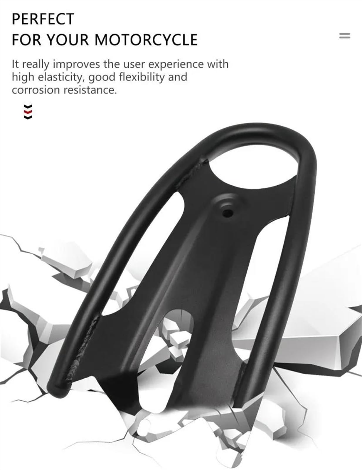 YESKIT Zubehör für Stützrahmen Motorrad Zubehör Rack Hinten Reitstock Regale Beifahrersitz Für Vulcan S 650 Für VN650 Gepäck Halter