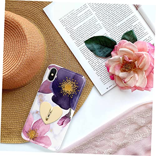 Adornos para fundas de móvil autoadhesivas plata DIY 4