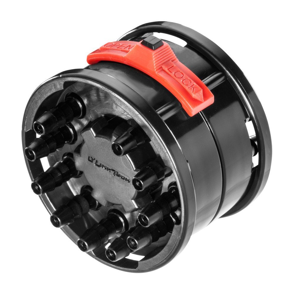 LinkTech 100AC Series InLine Coupling, Valved, 1/16" HB