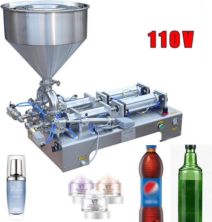 Llenadora Manual Neumática de Líquidos Rango 50-500ml Acero miniatura 3