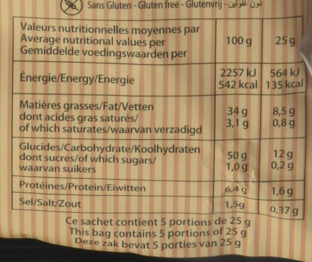 Brets Potato Chips, Camembert Cheese Flavor, 125g (4.4 oz), 10 Pack/Case