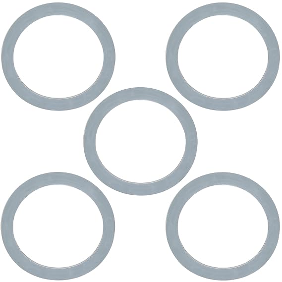Bokwin 5Pcs Blender Gasket Grey Rubber Gasket Seal Replacement Compatible with Osterizer and Oster Blender Models