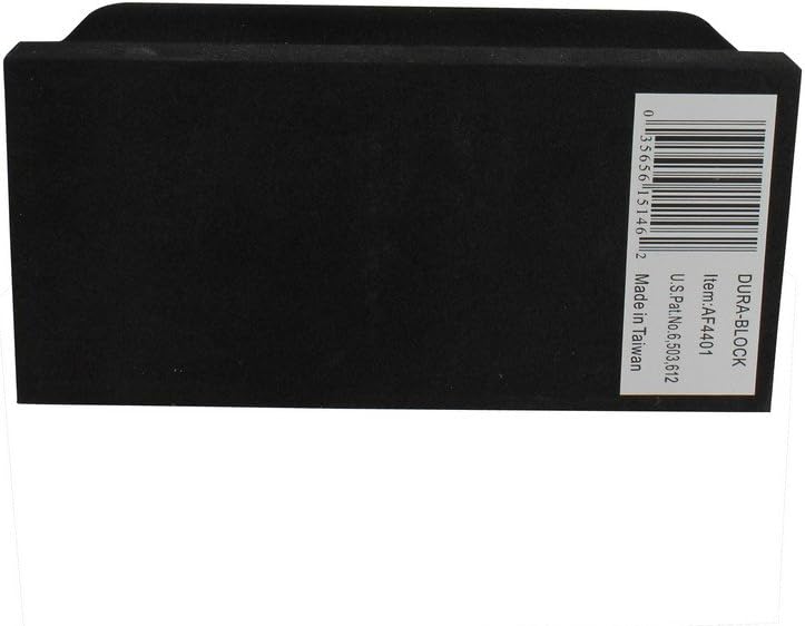 Dura-Block (AF4401) Black 1/3-Sanding Block : Tools & Home Improvement