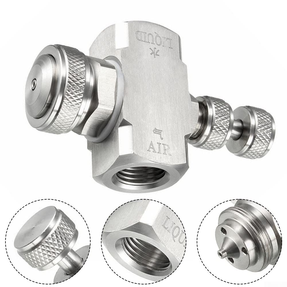 XCSJ Lot De 4 Buses De Nettoyeur Haute Pression En Acier Inox 304 - Filetage 1/4 BSPT - 1.1mm 65°