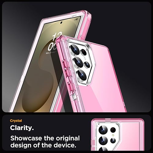 Miniatura 10 de AICase Funda transparente para Galaxy S22 Plus 66 pulgadas resistente protección contra caídas de cuerpo completo resistente a los golpes y al polvo