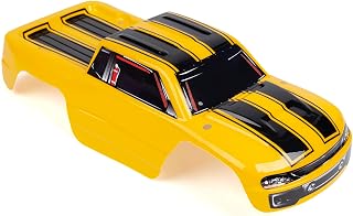SummitLink Custom Body Compatible for 1/10 Scale RC Car or Truck (Truck not Included) (Yellow Bumblebee)