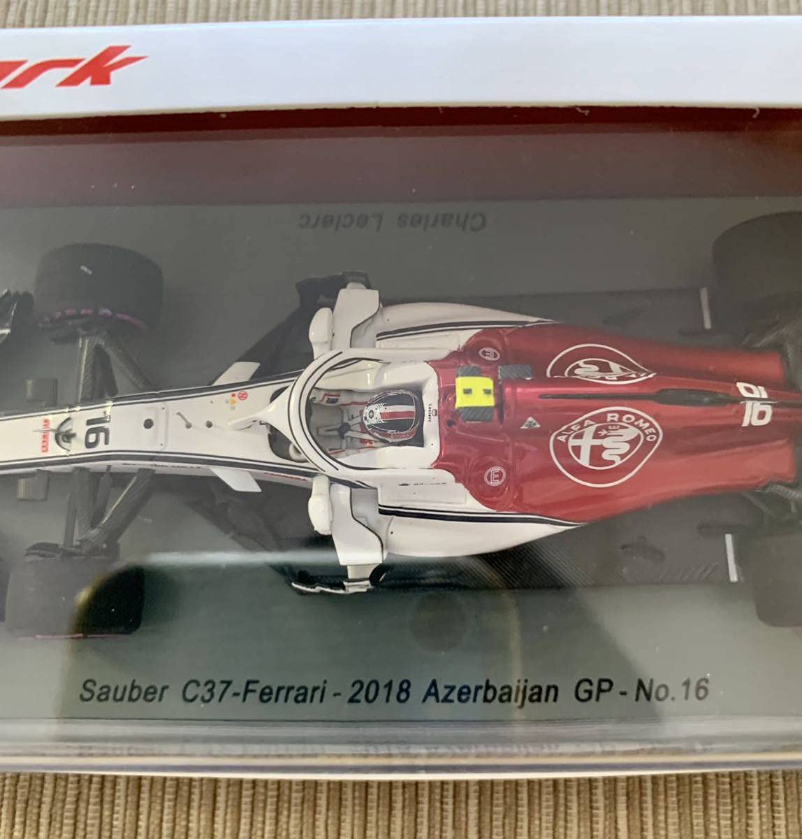 Amazon.co.jp: スパーク アルファロメオ ザウバーC37 シャルル