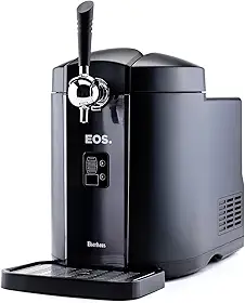 Chopeira Eos Bierhaus 5 Litros com Compressor All Black Ecc055pc 220v