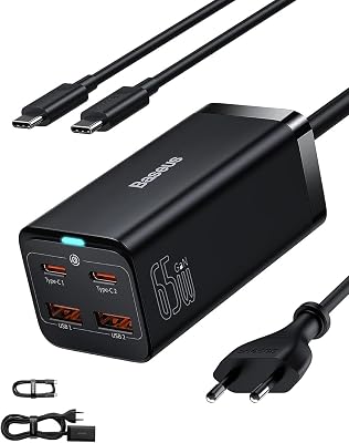 Baseus 65W GaN 4 Puertos