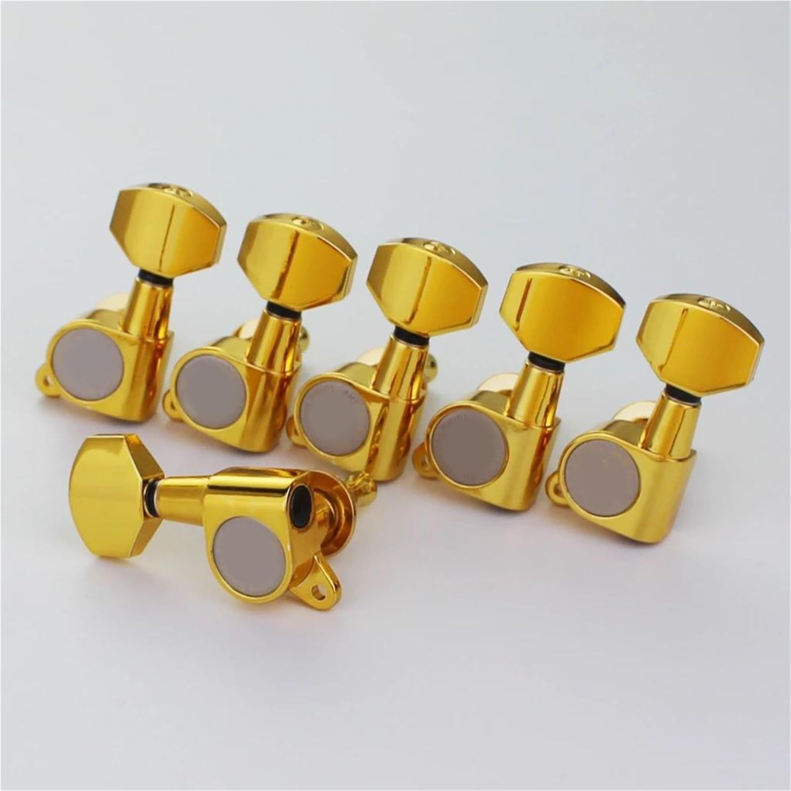 Adecuado Para Accesorios De Marionetas Afinación Guitarra Eléctrica ST TL Dorado Clavijas Guitarra(6L)