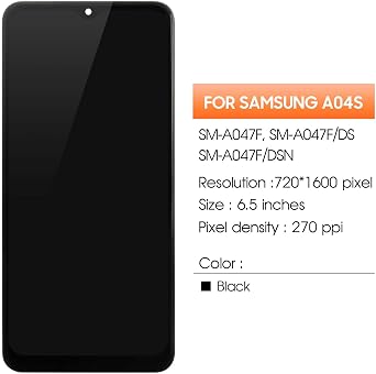 For Samsung Galaxy A04s Screen Replacement with Frame,Incell