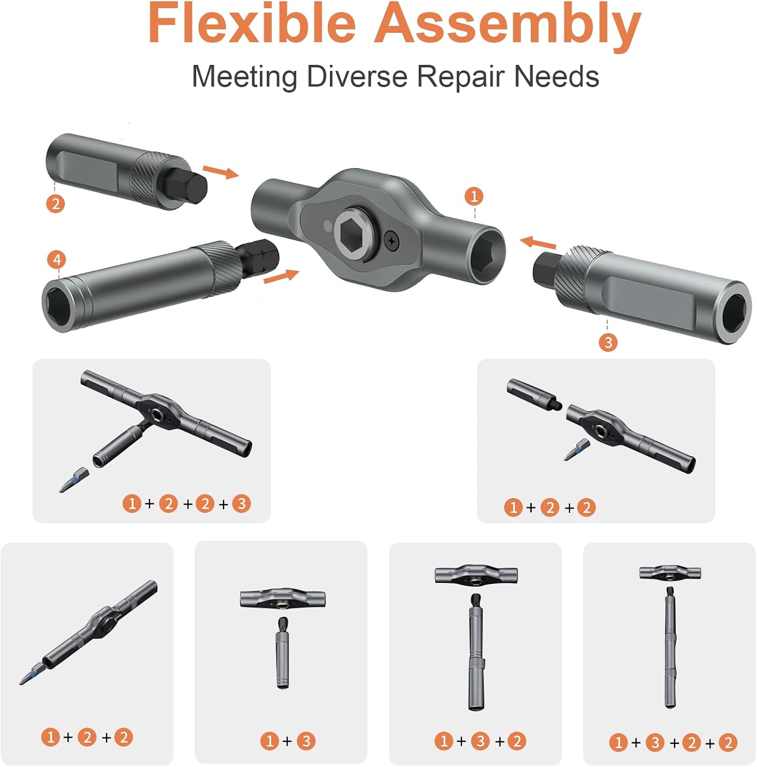 2026 New 42 in 1 Magnetic Screwdriver Set, Precision Screwdriver Set with Detachable Handle, Multipurpose Mini Repair Tool Kit for Home, DIY, PC, Laptop, Electronics, and Manual Repairs