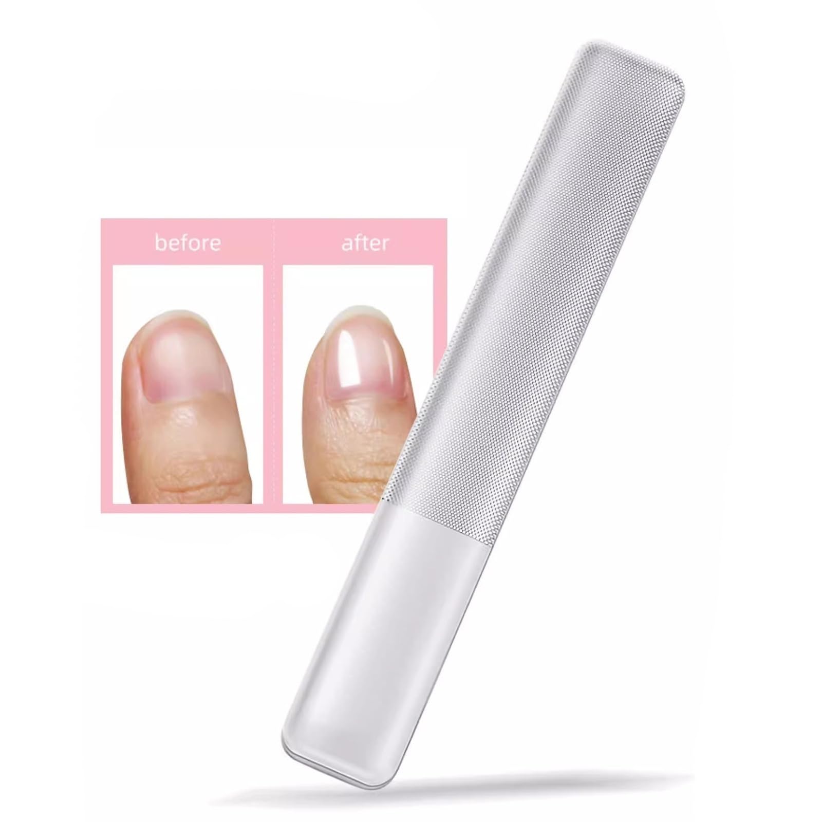Nagelknipser-Set, 7-teilig, Edelstahl-Reise-Nagelset, professionelle Maniküre, mit praktischer Tragetasche