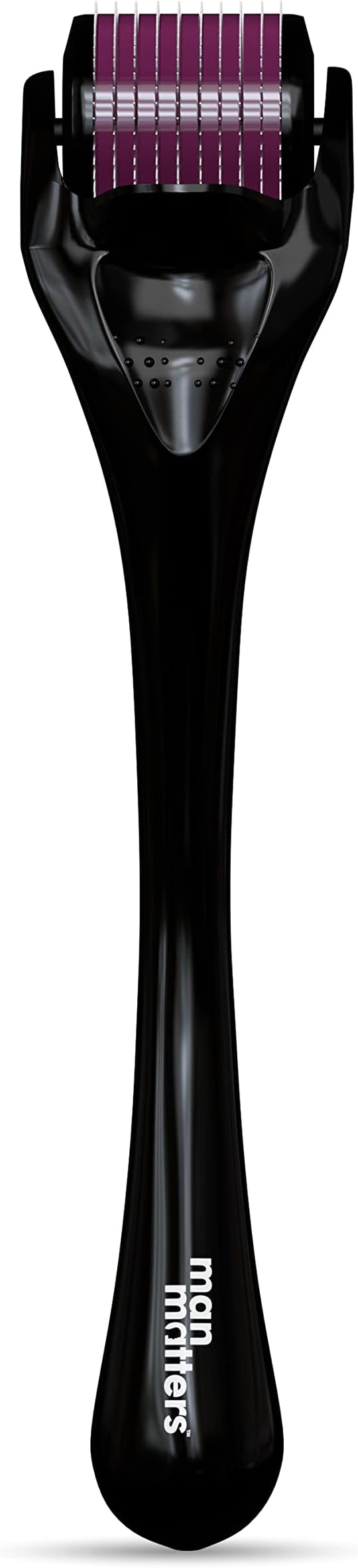 - Man Matters Derma roller 1.00 mm With 540 Titanium Alloy Needles | Promotes Beard Growth & Reduces Acne Scars | Safe & Effective To Use