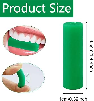 10 PCS Dental Aligner Chewies – Mint Scent Soft Chewing Pads for Comfortable Tooth Alignment – Easy to Use for Aligners, Trays