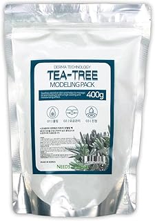 NEEDS NATURE Derma Tech Tea-tree Modeling Pack 400g + Pack Tool Set