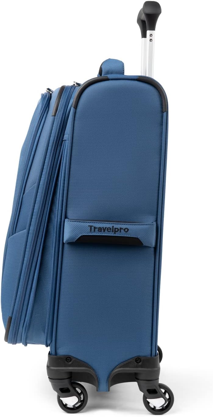 Travelpro Maxlite 5 Softside Expandable Luggage with 4 Spinner Wheels, Lightweight Suitcase, Men and Women