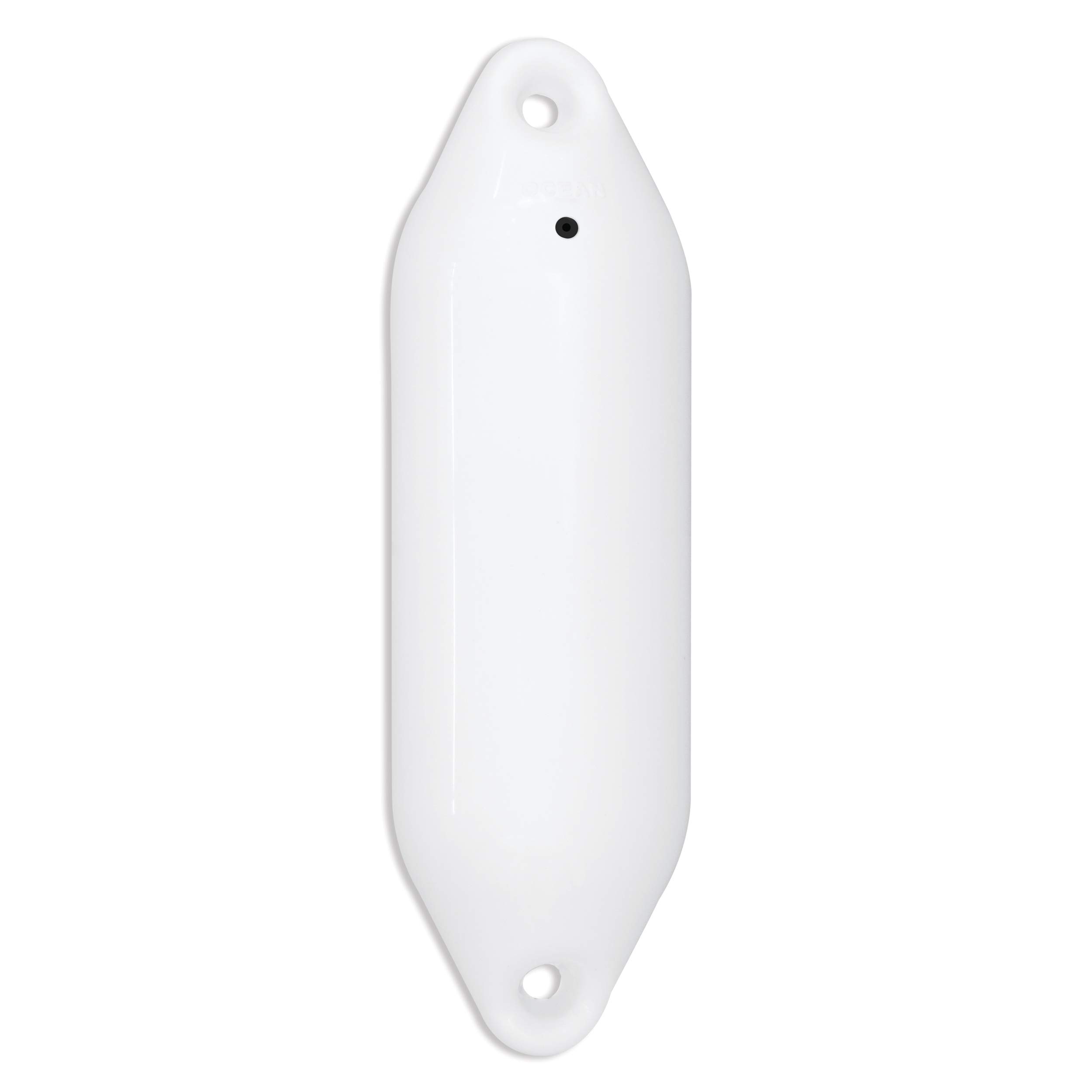 4er Set Fender incl. Fenderleinen | U-Serie | Verschiedene Größen und Farben | blau, schwarz, weiß | 33, 40, 50, 56, 64, 76 cm Länge | Boot & Yacht Stegfender, Langfender