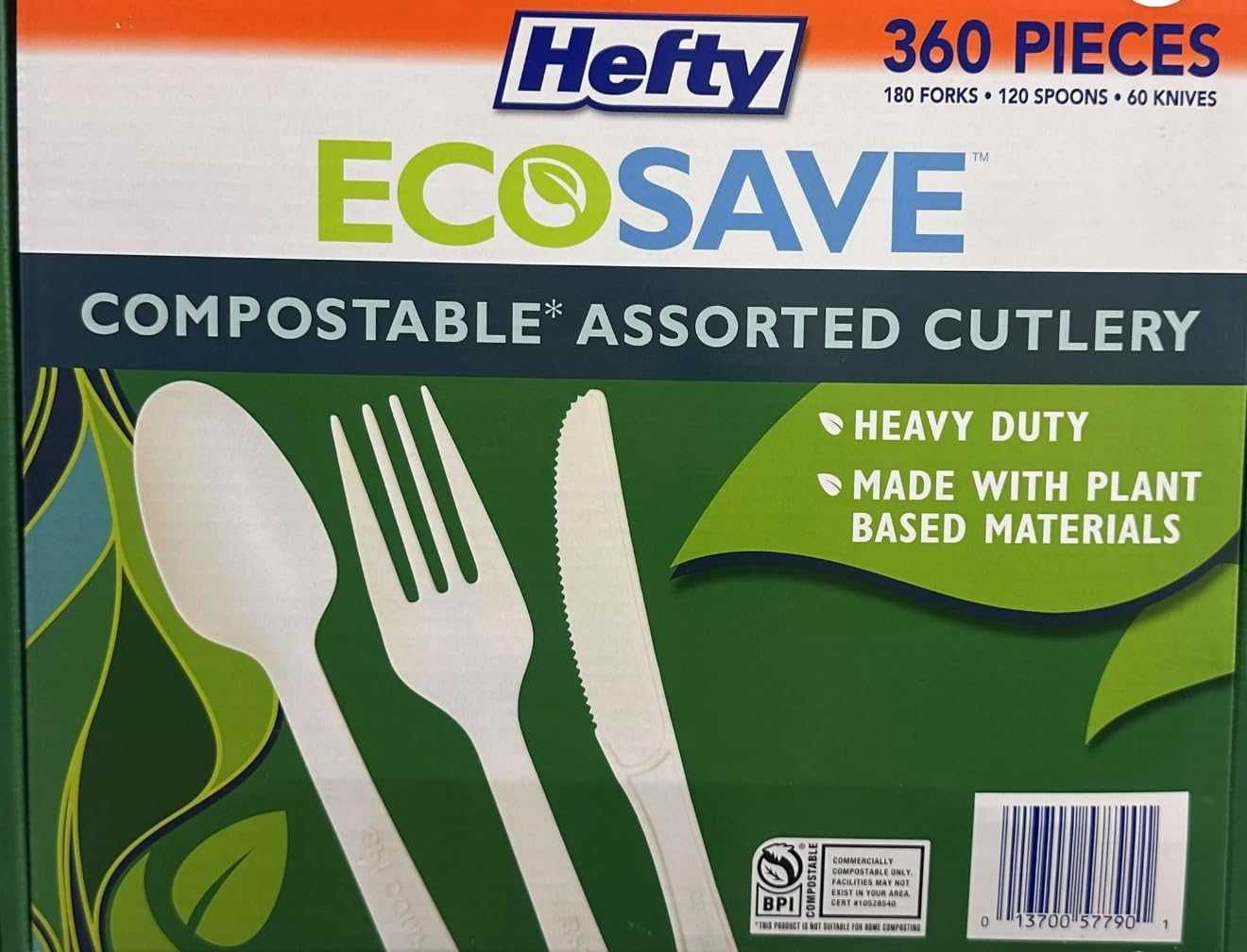 Hefty Assorted Cutlery 360 Pieces