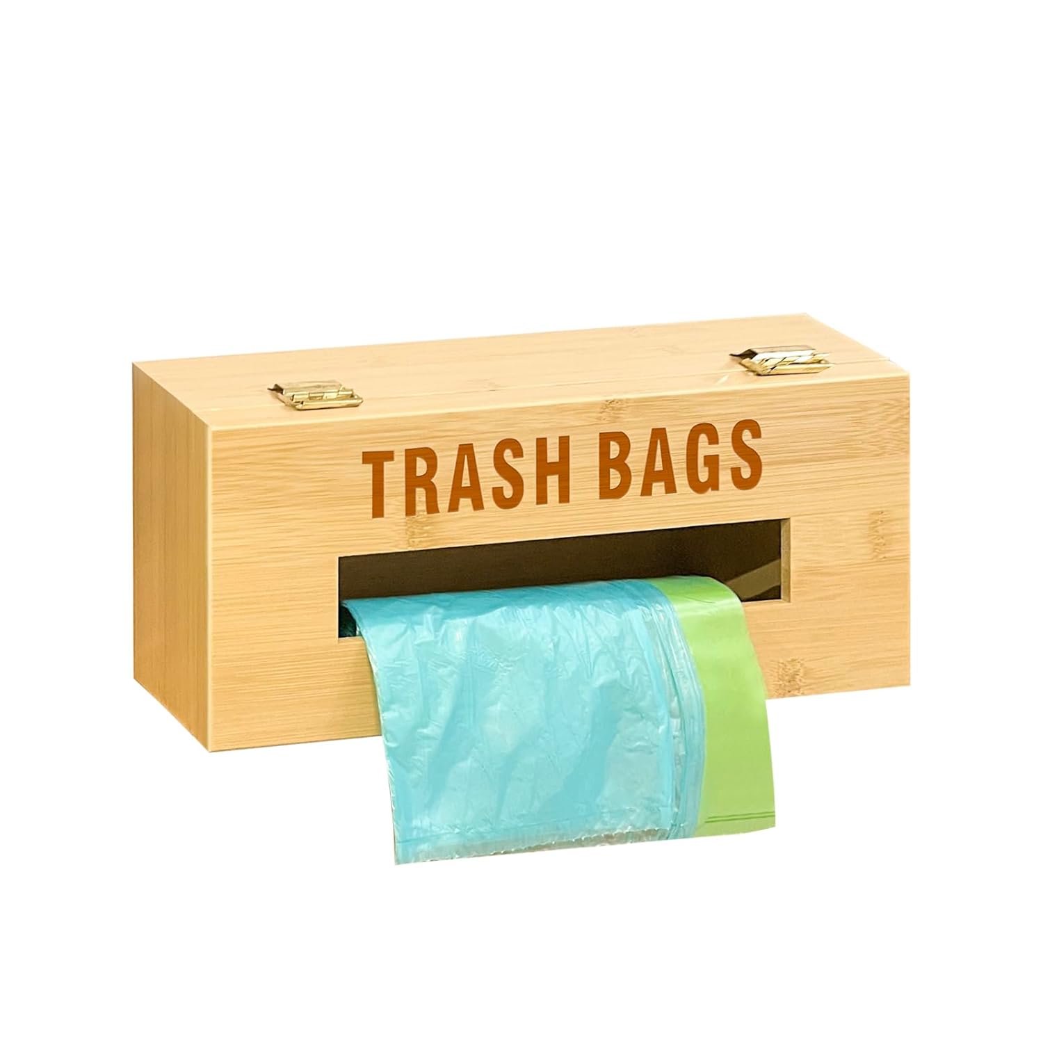 Buy ALRION Trash Bag Holder, Extra Large Bamboo Trash Bag Dispenser