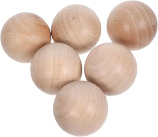 IMIKEYA 6 Piezas corcho de vidrio bola para decantador tapón decantador rondas de corcho bola decantadora cambio de tapon decantador bolas de corcho decantador con tapón de corcho Madera