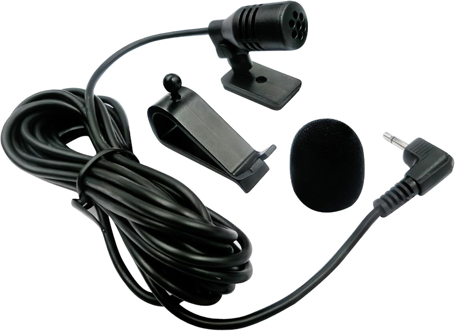 2 X Mini Microfono Flessibile Da 3,5 Mm, Per PC Portatile Skype, Colore: Nero - Foto 5