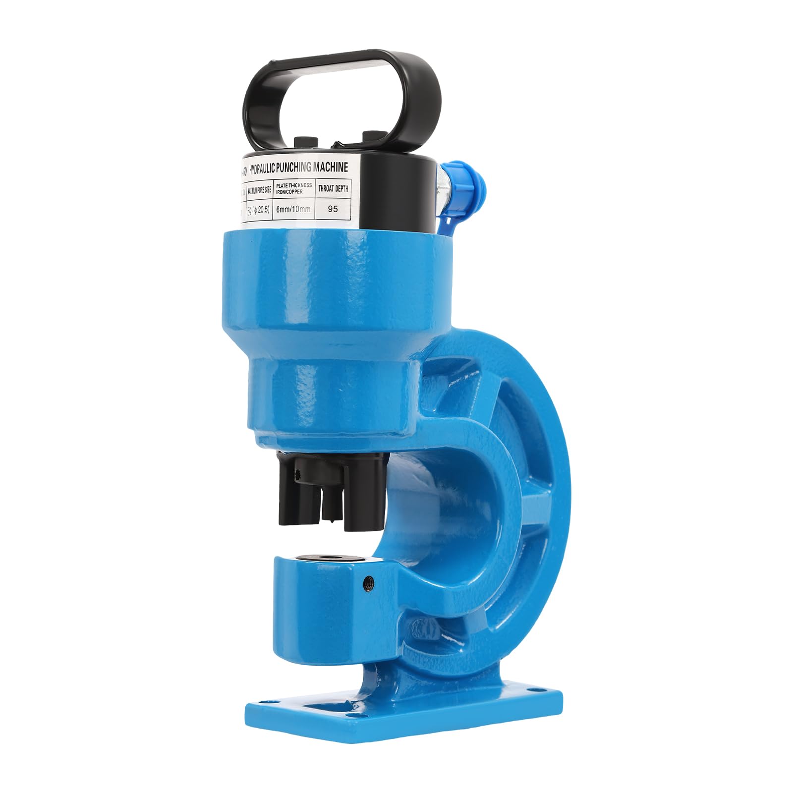 Perforatrice hydraulique, 31T Machine de poinçonnage hydraulique électrique avec 4 matrices de découpe pour économie d'énergie, intérieur, électricité