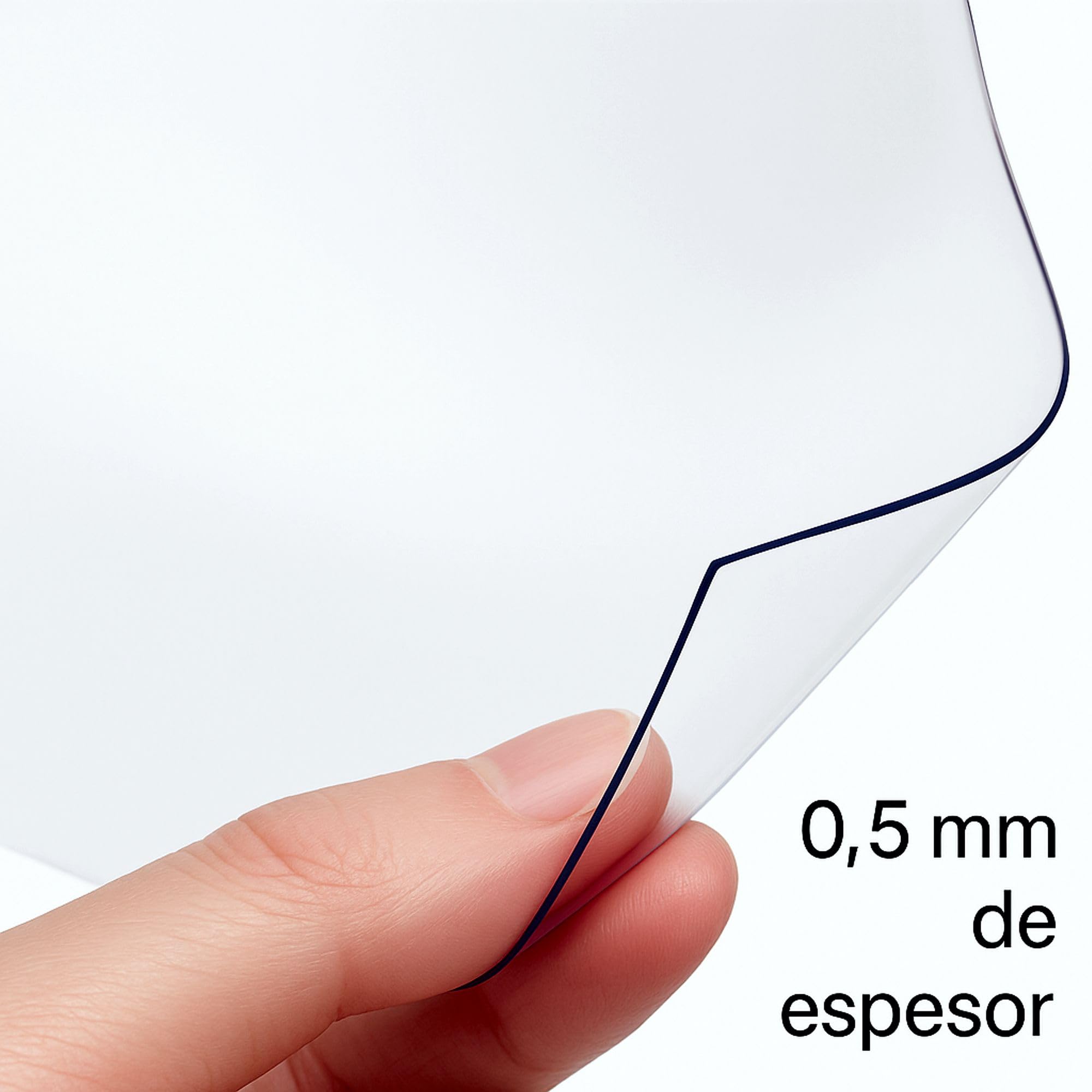 Plástico PVC Transparente Flexible 5,00 X 1,40 m para Toldos y Cerramientos | Alta Transparencia y Resistencia UV | Ideal para Porches, Balcones, Hostelería o Invernaderos | Lona Profesional Teletoldo