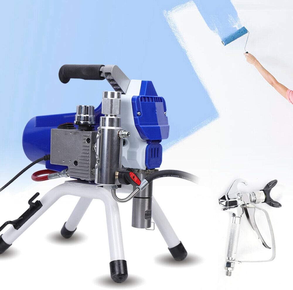 DiLiBee 2200W 220V 2.5L/min Sprayer High Pressure Airless Wall Paint Spray Gun Spraying Machine Airless Wall Paint Spray Gun Brush Motor