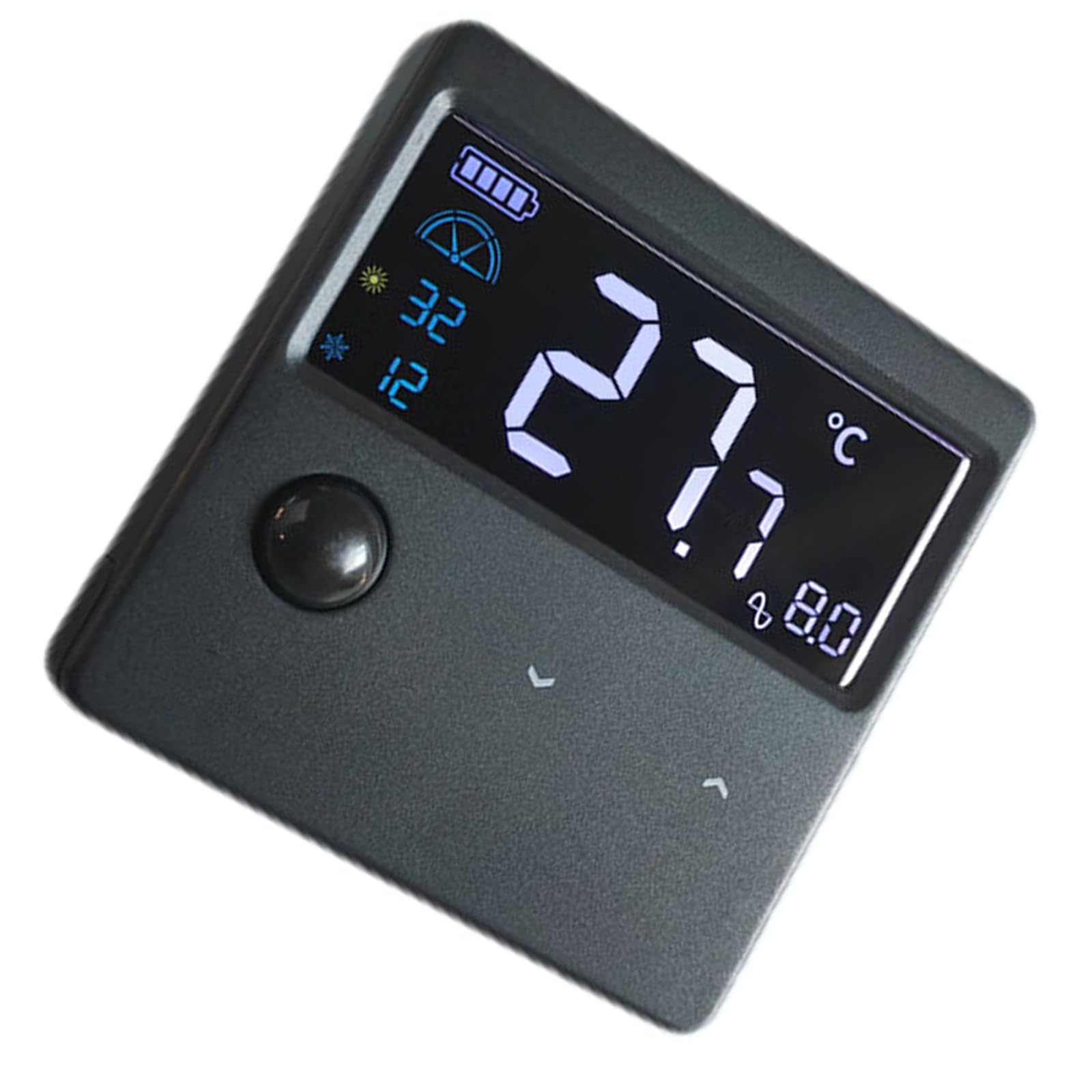 Fazvncv LED Digital Aquarium Thermometers Measure Temperature Meter Tool Stick On Fishtank Water Temperature Meter