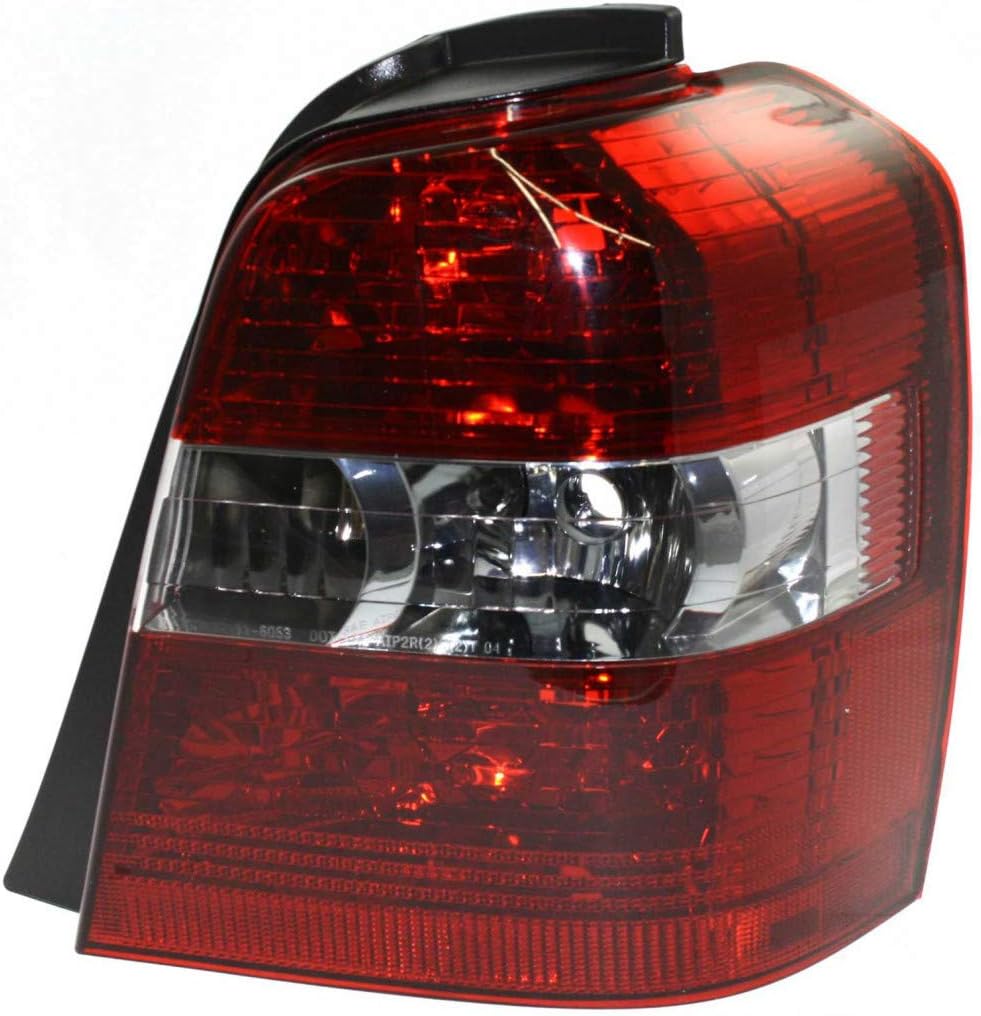 For Toyota Highlander Tail Light Unit 2004 05 06 2007 Passenger Side | Replacement For TO2819120 | 81551-48090