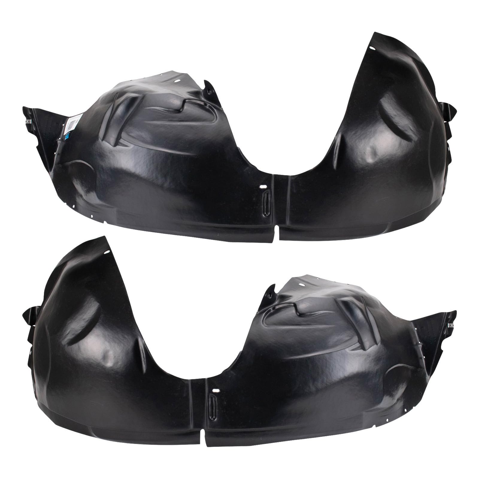 TRQ Front Inner Fender Liner Set | For 2010-2012 Lincoln MKT FO1248151 FO1249151