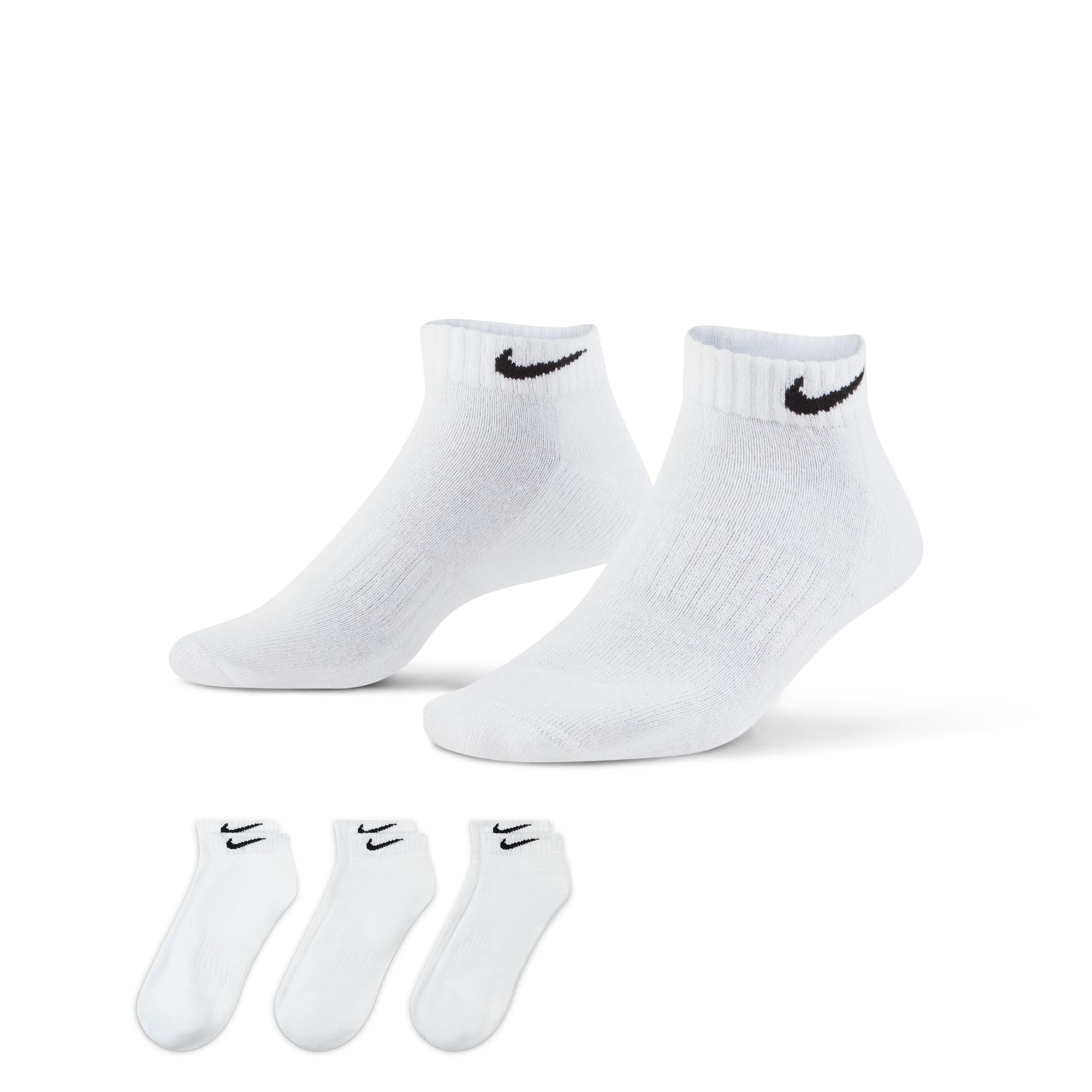 nike Unisex Low Cut Cotton Socks (Pack Of 3)-picture-30