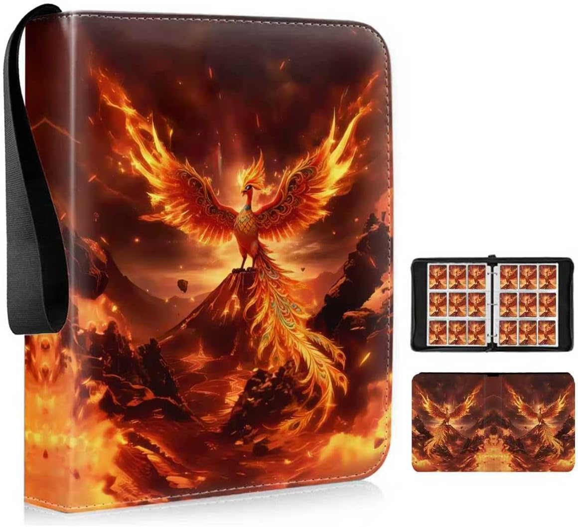 9 Pockets Card Collection Binder with 900 pocketsCapacity - Zipper Closure Trading Card Binder, Ideal for Photocard & Trading Card Storage