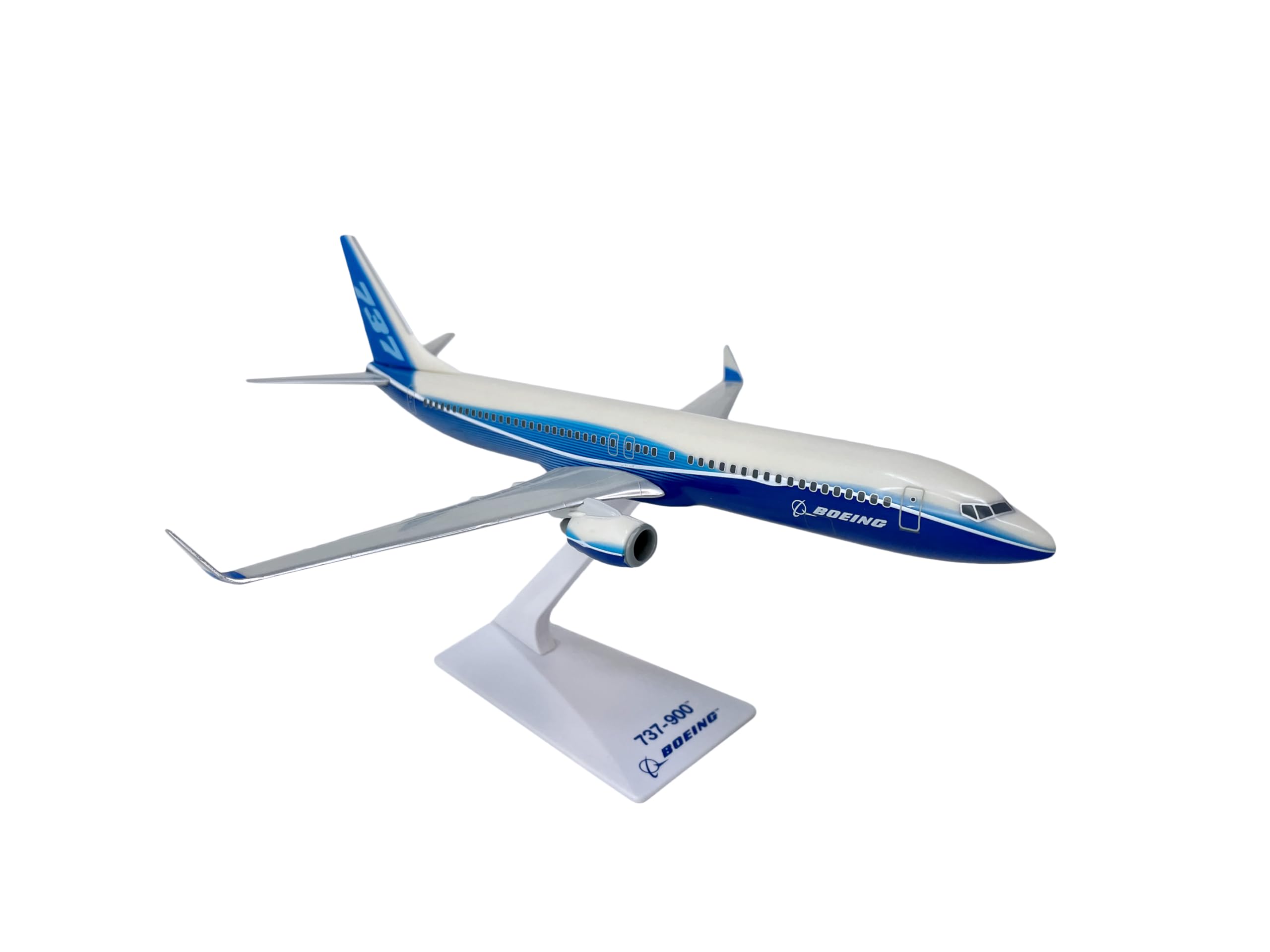 Flight Miniatures Boeing Demo (04-Cur) 737-900w 1:200 Scale - Plastic Snap-Fit Model Airplane - Collectible Replica of Boeing Demo Airlines Aircraft Part# ABO-73790H-005