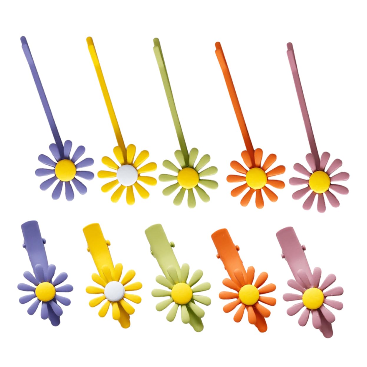 Healeved 30piezas Pinzas Para Cabello Diseño De Flores Clips De Moda y Adorables Horquillas Para Niñas Varios estilos