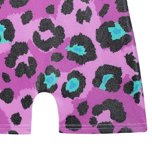 Image of HOZIY Gymnastics Leotards for Girls Unicorn Aurora Rainbow Mermaid Dinosaur Cupcake Sparkle Biketard Toddlers Kids Children