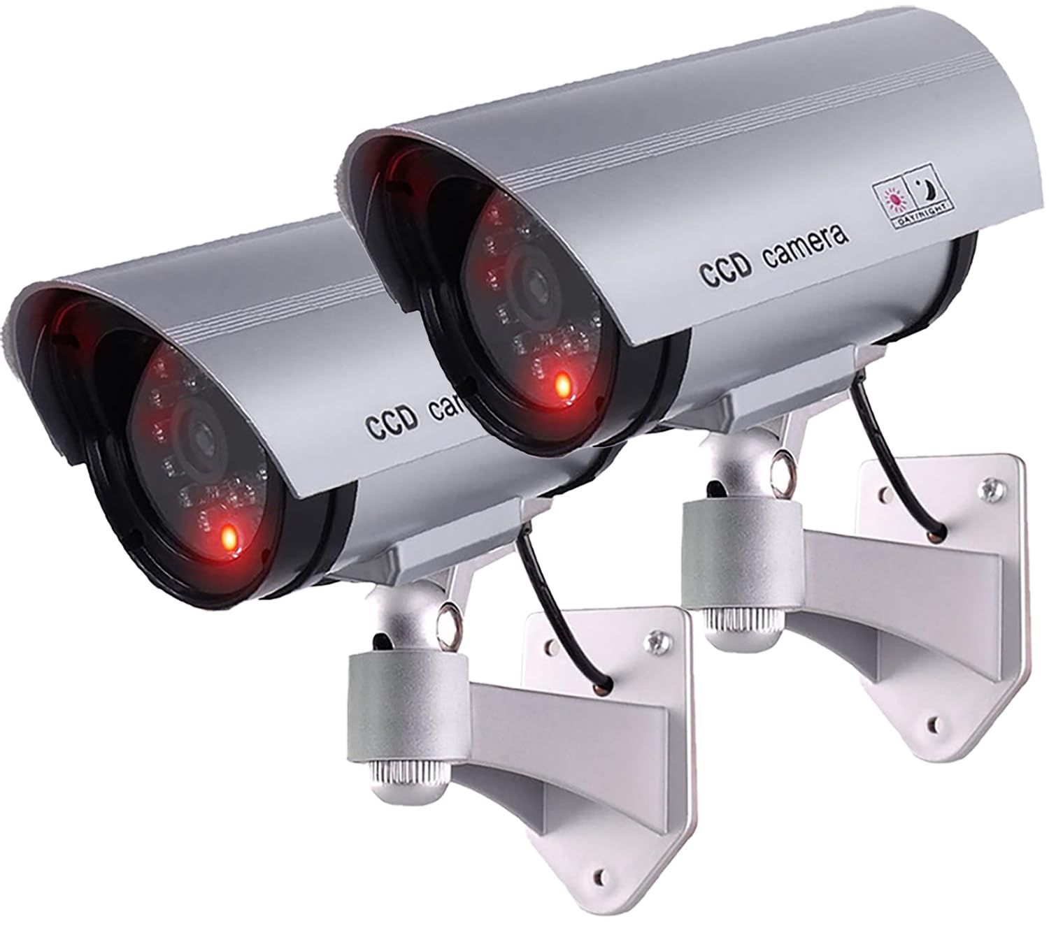 Amazon.co.jp: ANAMI ダミーカメラ ソーラー 電池式 防犯カメラ 防水